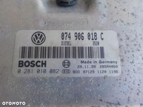 VW T4 2.5 TDI KOMPUTER STEROWNIK 074906018C - 2