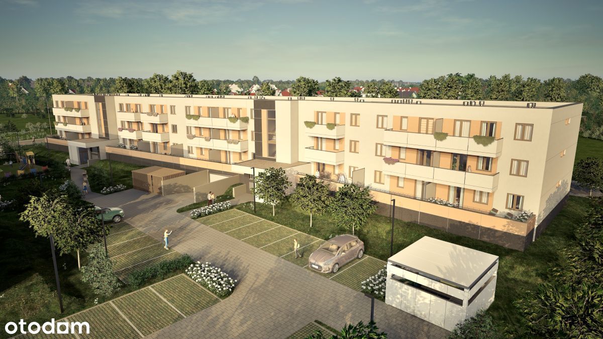 2-pokojowe mieszkanie 42m2 + balkon