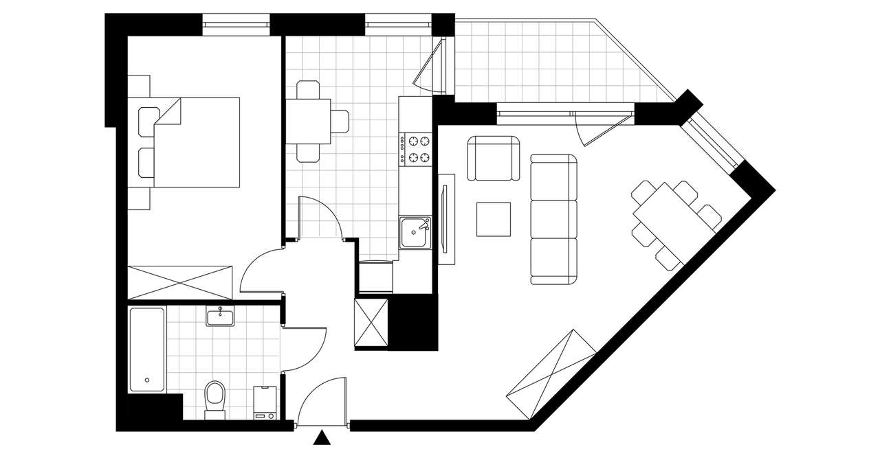 Sky Trust etap I​I | mieszkanie 2-pok. | M84 - Pełny obrazek: 5/10