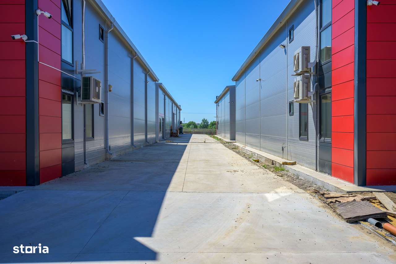 Hală nouă 585 mp de vânzare, Chitila-Rudeni, birouri și teren 980 mp-1