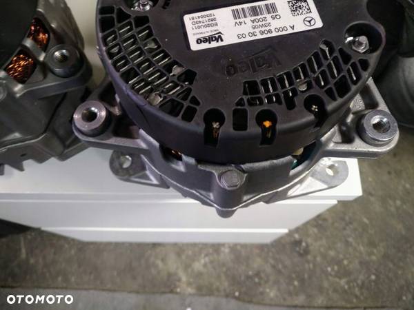 Alternator Oryg. Mercedes 200A A00090630 Nówka !! Idealne03 Nówka - 8