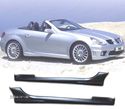 EMBALADEIRAS PARA MERCEDES SLK R171 LOOK AMG 04-10 PRETO - 1