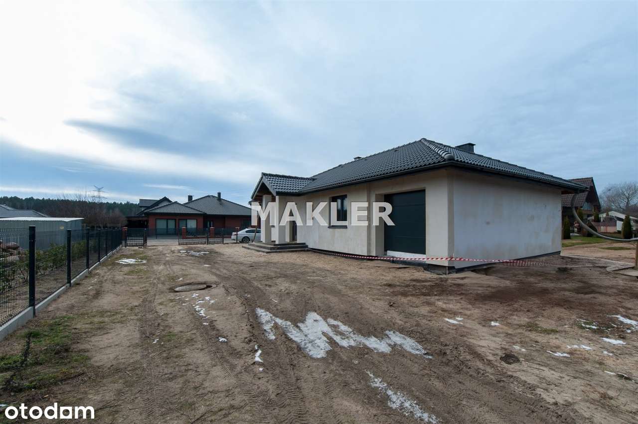 Dom-110m2- działka- 1030m2 -stan surowy,otwarty - Pełny obrazek: 4/15