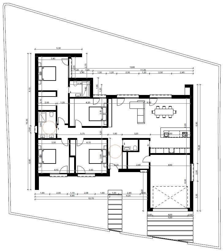 Moradia Isolada Térrea T4 - Arquitetura Moderna a 4 Kms do Centro-9