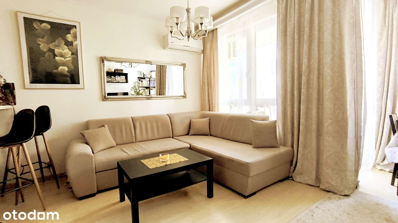 BEZPOŚREDNIO: 47,3m², 2 pokoje, 2 balkony, klimatyzacja - Pełny obrazek: 4/16