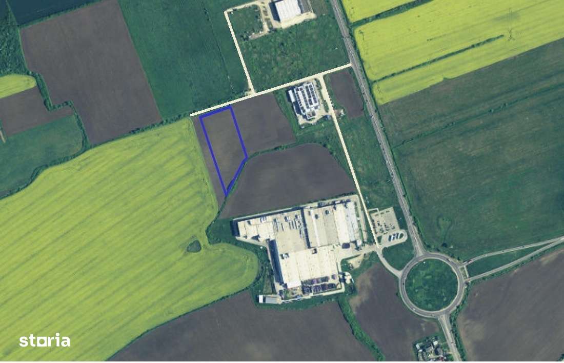 Teren cu PUZ 1,7 HA zona Mahle - Imagine principală: 2/3