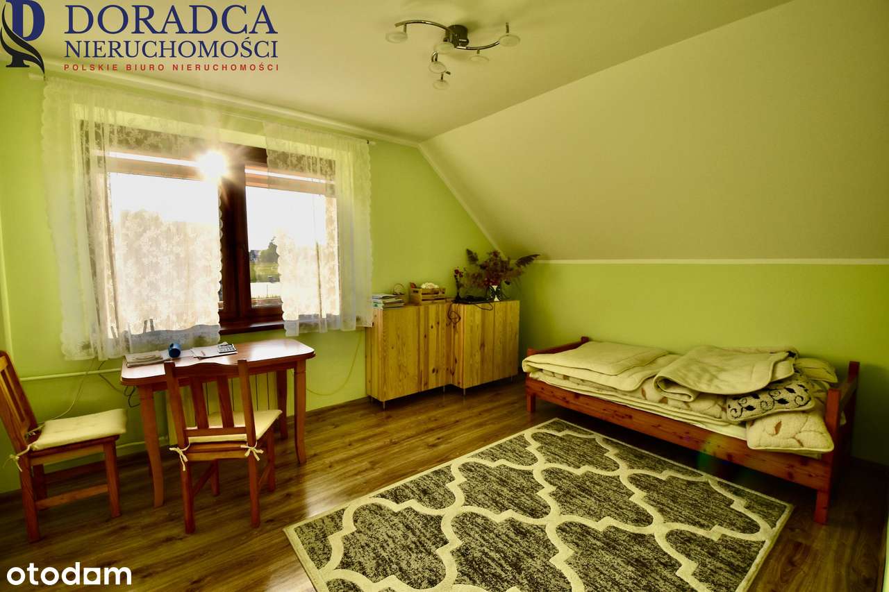 Ładny gotowy dom wraz z piekną dziąłką-10