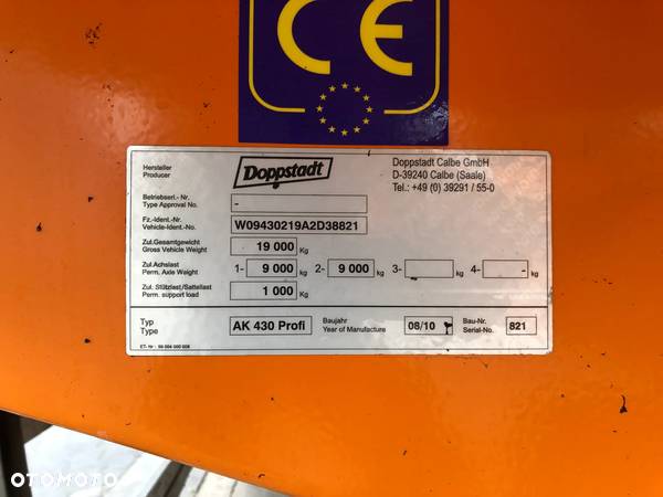 Doppstadt AK430 profi , Rębak młotkowy , 2010rok , 430KM, 549900zł netto - 10