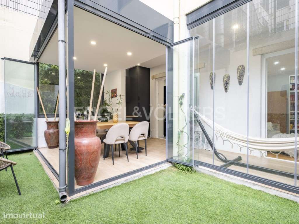 T4 remodelado com terraço e jardim Anjos / Arroios-6