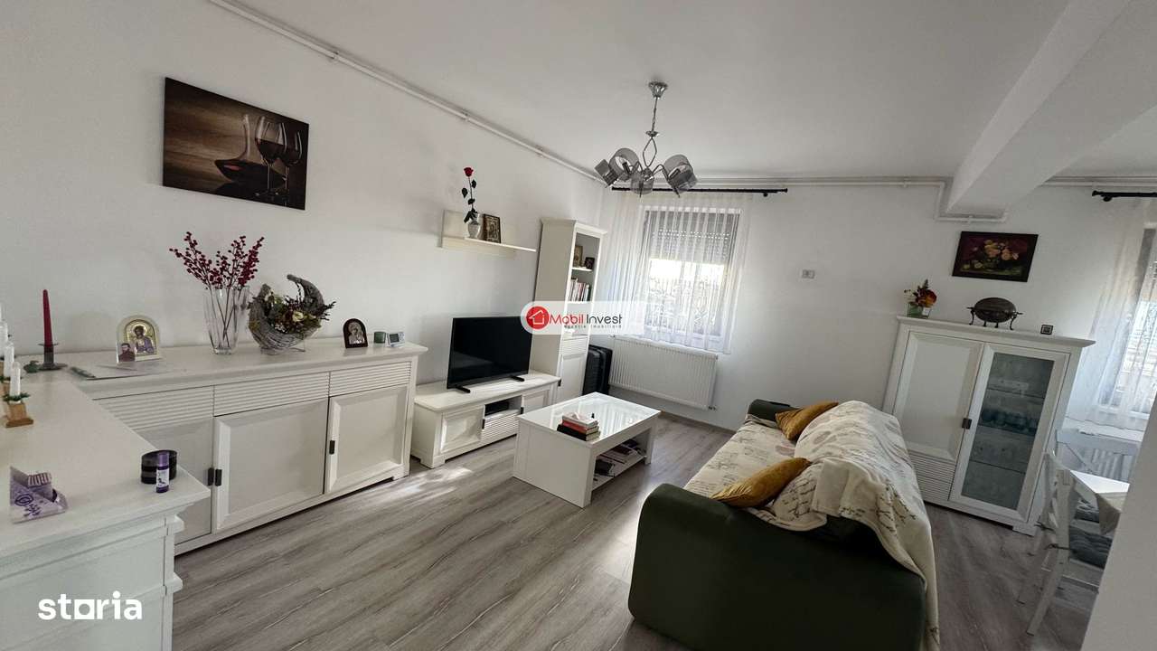 Apartament 2 camere 55 mp + curte 50 mp in CF! Mobilat utilat Bloc nou-3