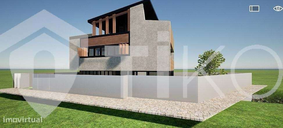 Terreno com projecto aprovado para construção moradia em São Domingos-4