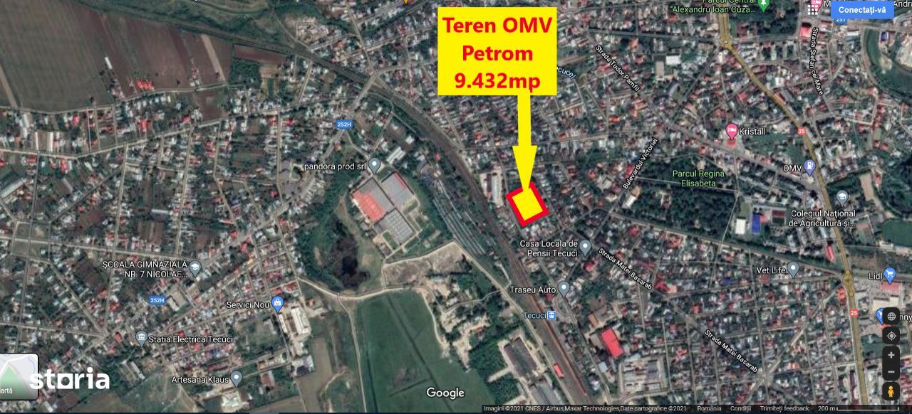 Vanzare teren in Tecuci, Galati_OMV Petrom SA - Imagine principală: 1/4