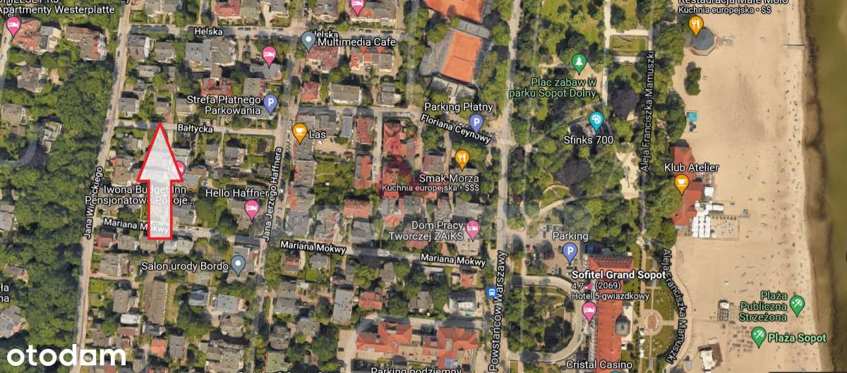 Dom 400 m od plaży, działka 670 m2-6