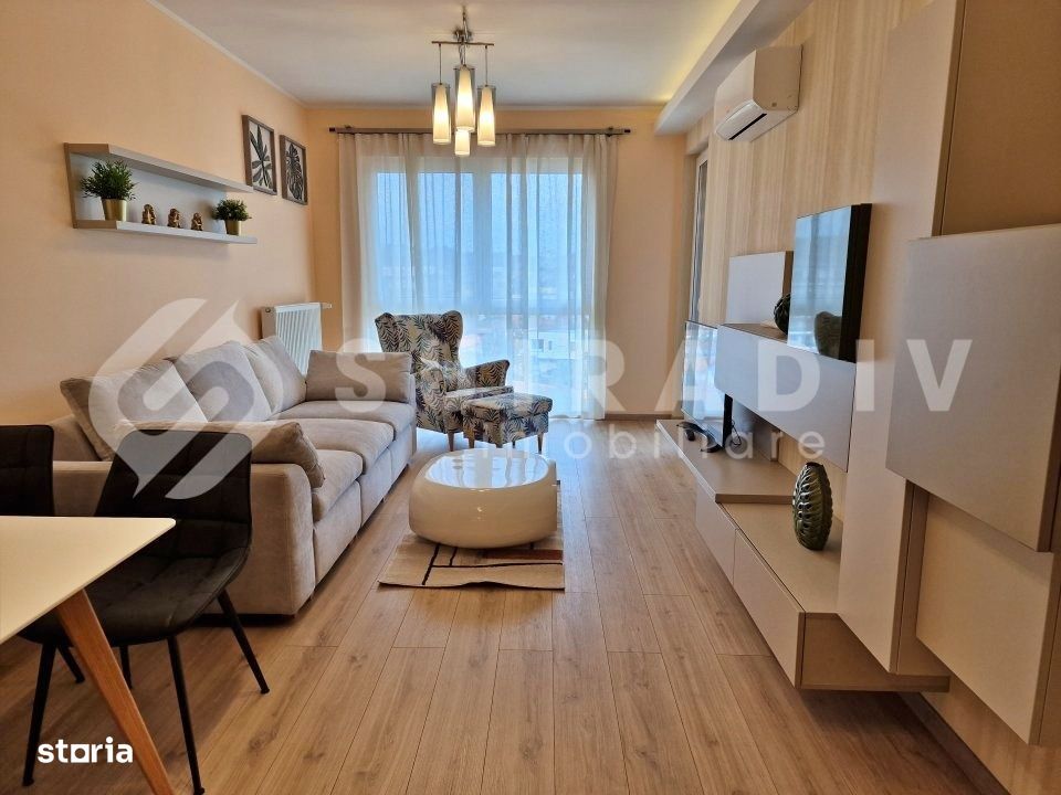 Apartament modern cu 2 camere in zona Platinia/ Parcul Central