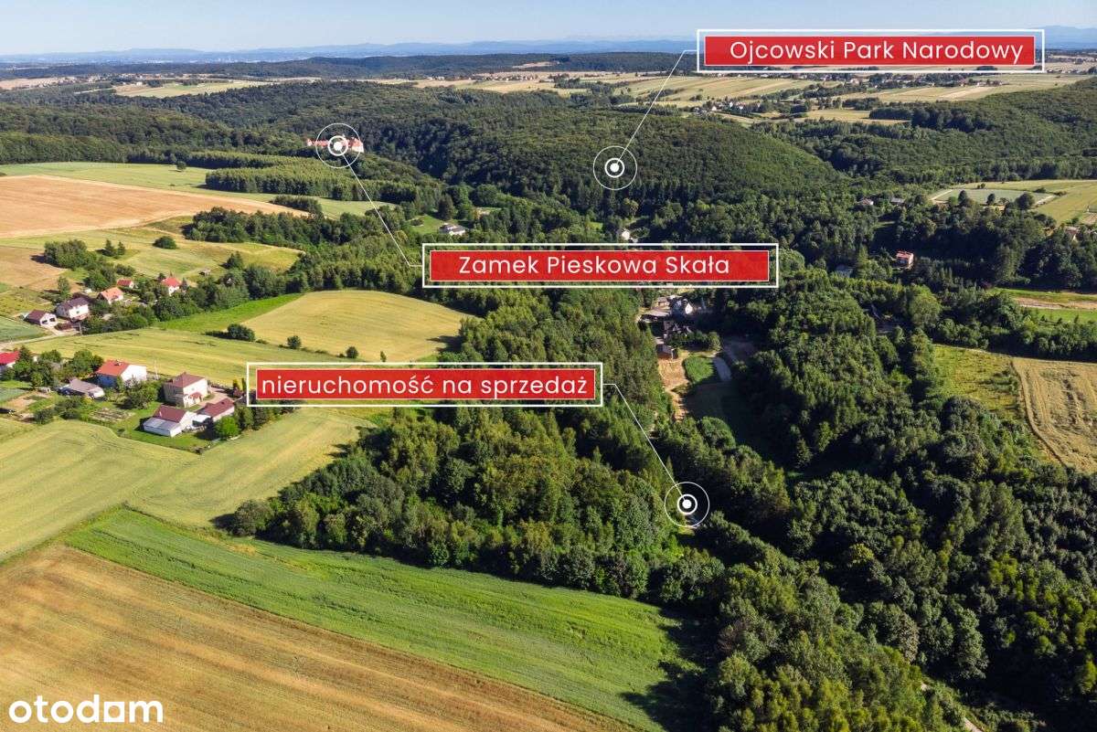 Malownicza duża działka z PnB-6