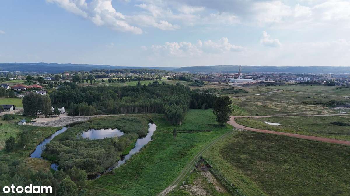 Ostatnie 3 działki nad stawem w Nowej Wsi Lęborskiej-0