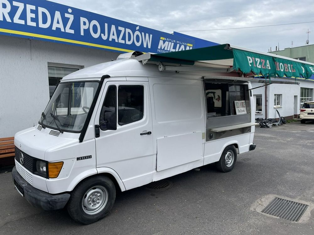 Mercedes-benz Autosklep sklep gastronomiczny food truck foodtruck pizza wyposażona 1995