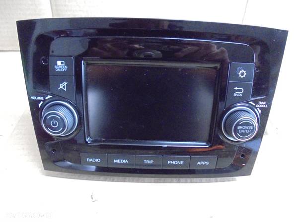 7356863620 RADIO FIAT DOBLO 2015- MULTIFUNKCYJNE DOTYK - 1