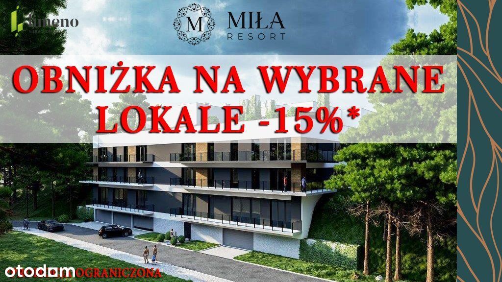 Apartament - 2 pokoje - 47,25 m2 - Miła Resort