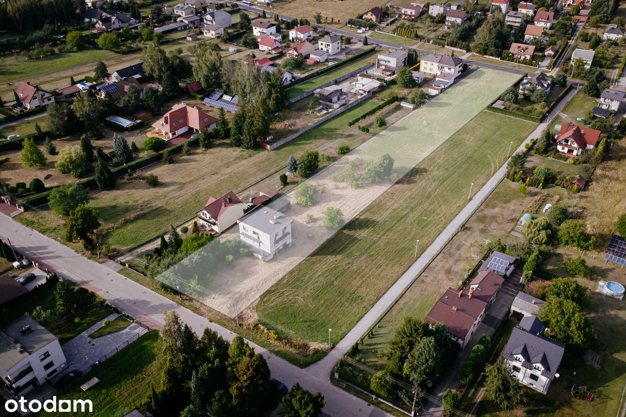 Dom w stanie surowym na działce 56 arów | Dwa wjazdy | Podział-0