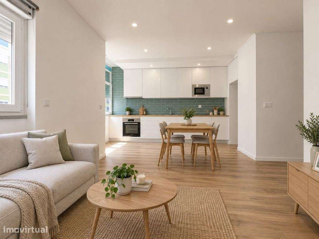 Barreiro, junto ao tribunal, T2 Totalmente remodelado para venda-0