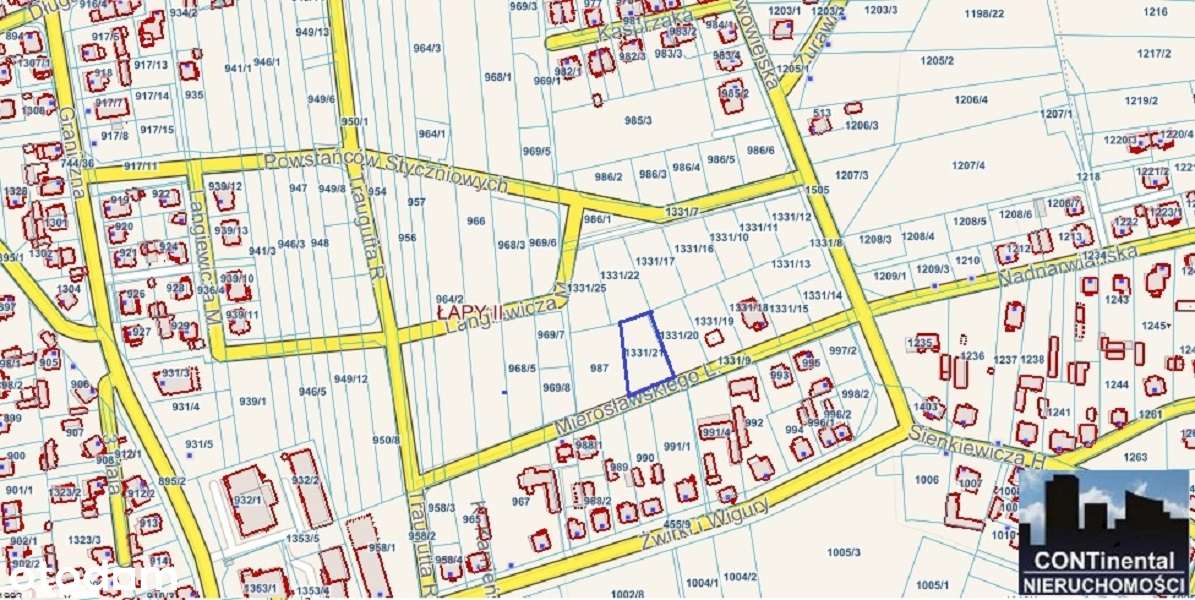 Spokojna lokalizacja ul. Mierosławskiego, powierzchnia 1215 mkw - Pełny obrazek: 5/5