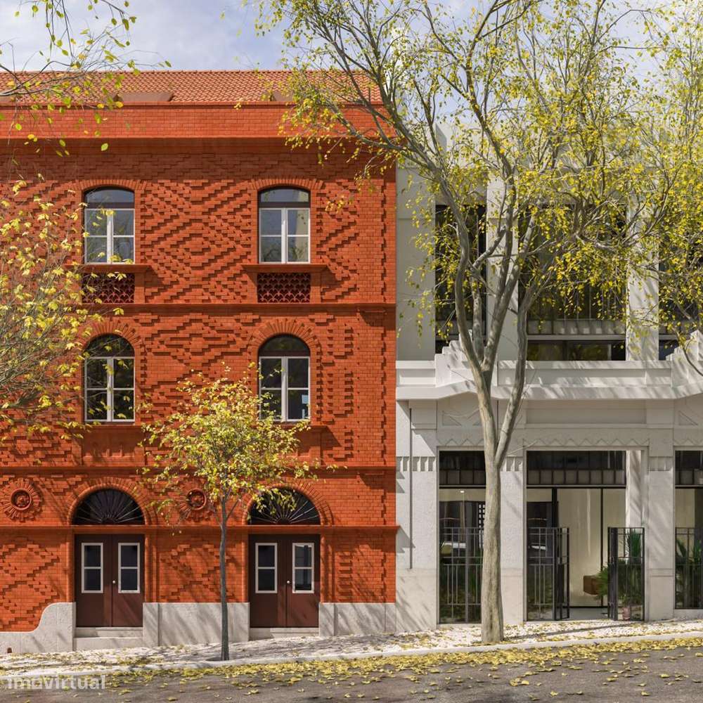 T1  Moderno, Piscina Jardim Condomínio na Histórica Vila do Tijolo-9