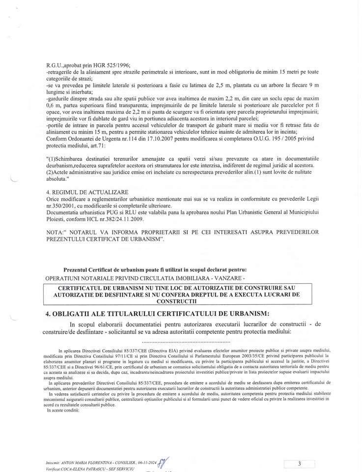 Ploiesti zona Parc Vest - 2 ha intravilan, D-66ml - 7 euro/mp - Imagine principală: 3/3