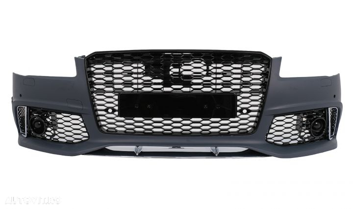 Bara Fata compatibil cu Audi A8 D4 Facelift D4.5 (2014-2017) RS Design Tuning Audi A8 D4/4H (faceli - 1