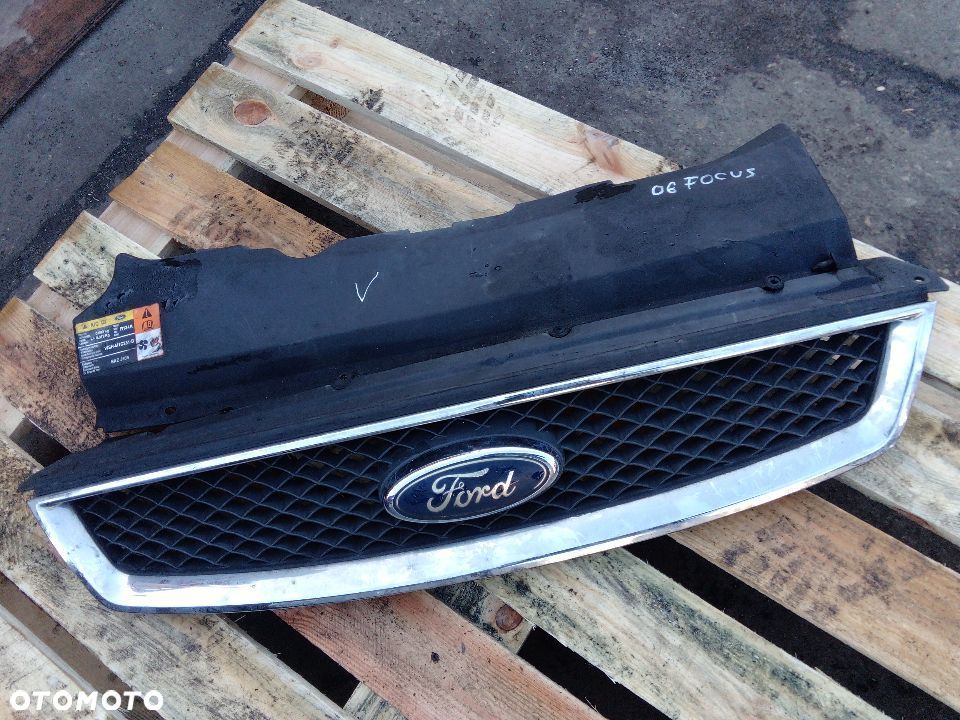 GRILL ATRAPA FORD FOCUS MK2 CHROM - 1