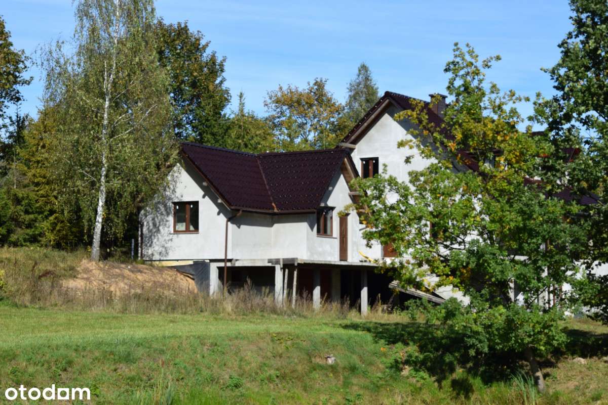 Dwa domy z potencjałem i dużą działką na Kaszubach-0