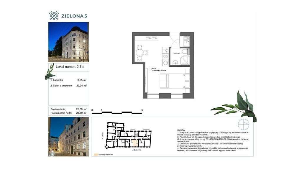 Kawalerka/ustawna/ścisłe centrum/TOP kamienica-14