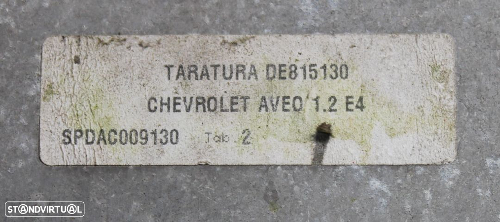 Centralina Chevrolet Aveo - 2