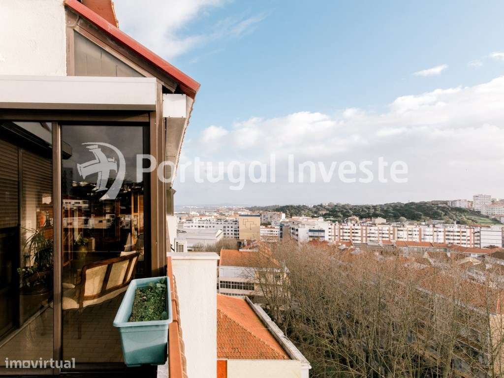 Excepcional apartamento de 4 assoalhadas na Cova da Piedade - Almada-33