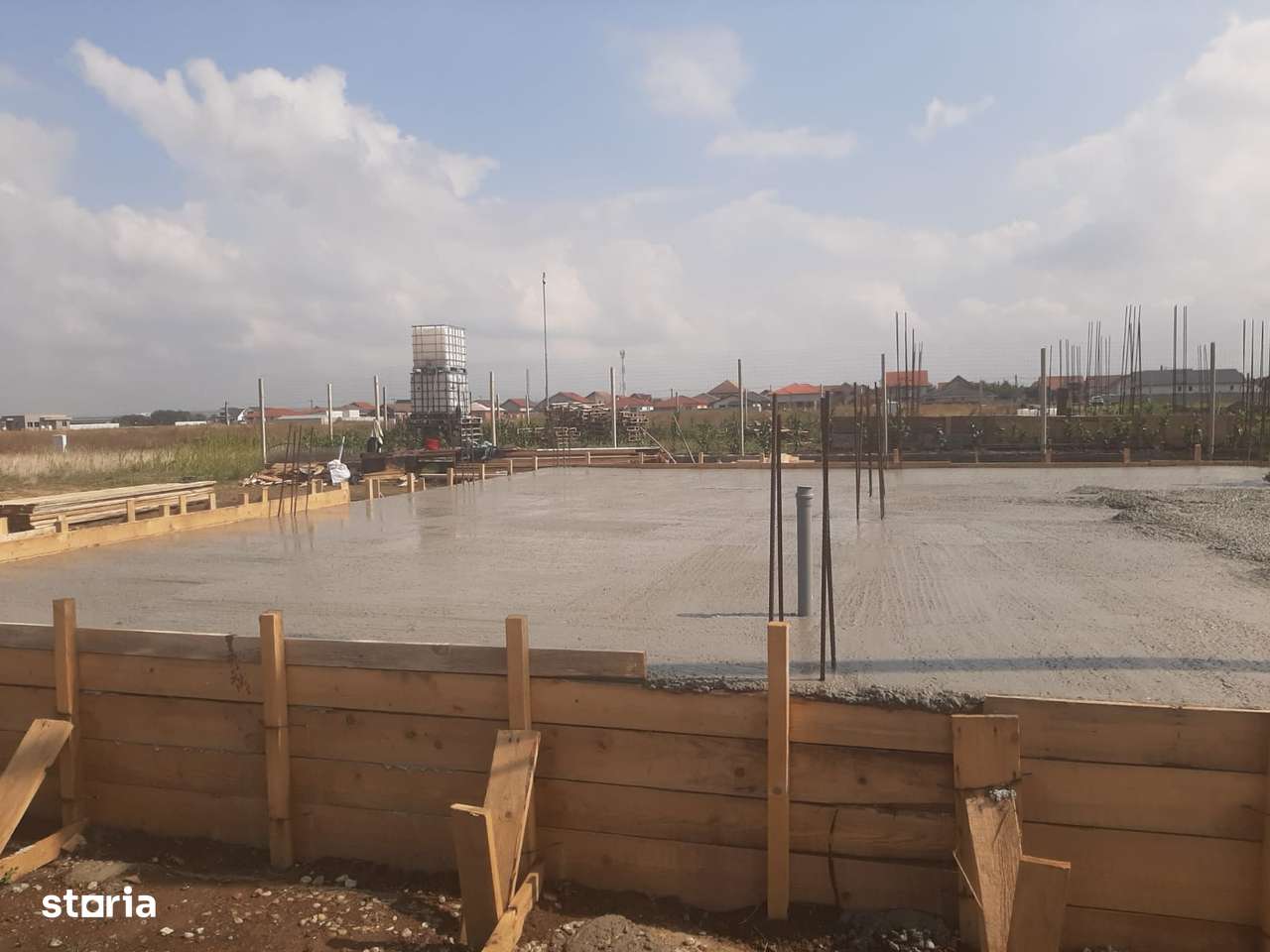 Teren cu fundatie In Santandrei str. Plopului-1