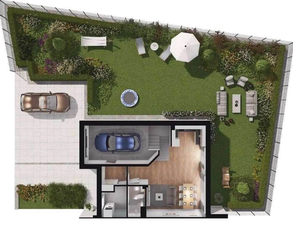 Dom w zabudowie bliźniaczej|garaż|5 pokoi-7