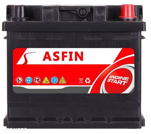 Akumulator ASFIN 12V 50Ah 470A (EN) - 1