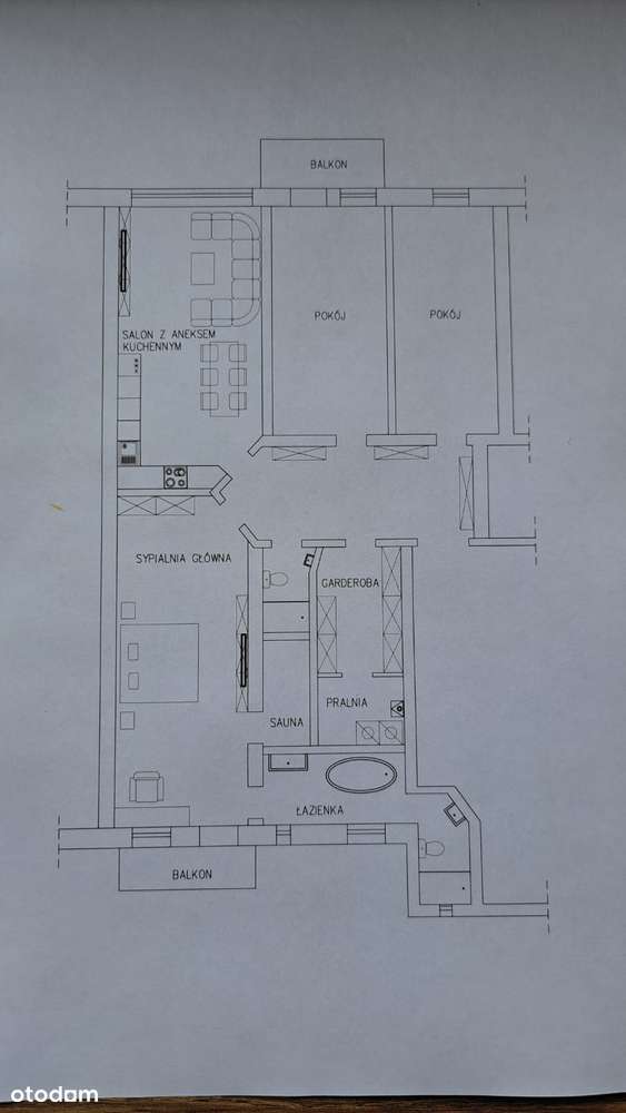 Przestronne 4 pokojowe mieszkanie blisko parku :) - Pełny obrazek: 4/8