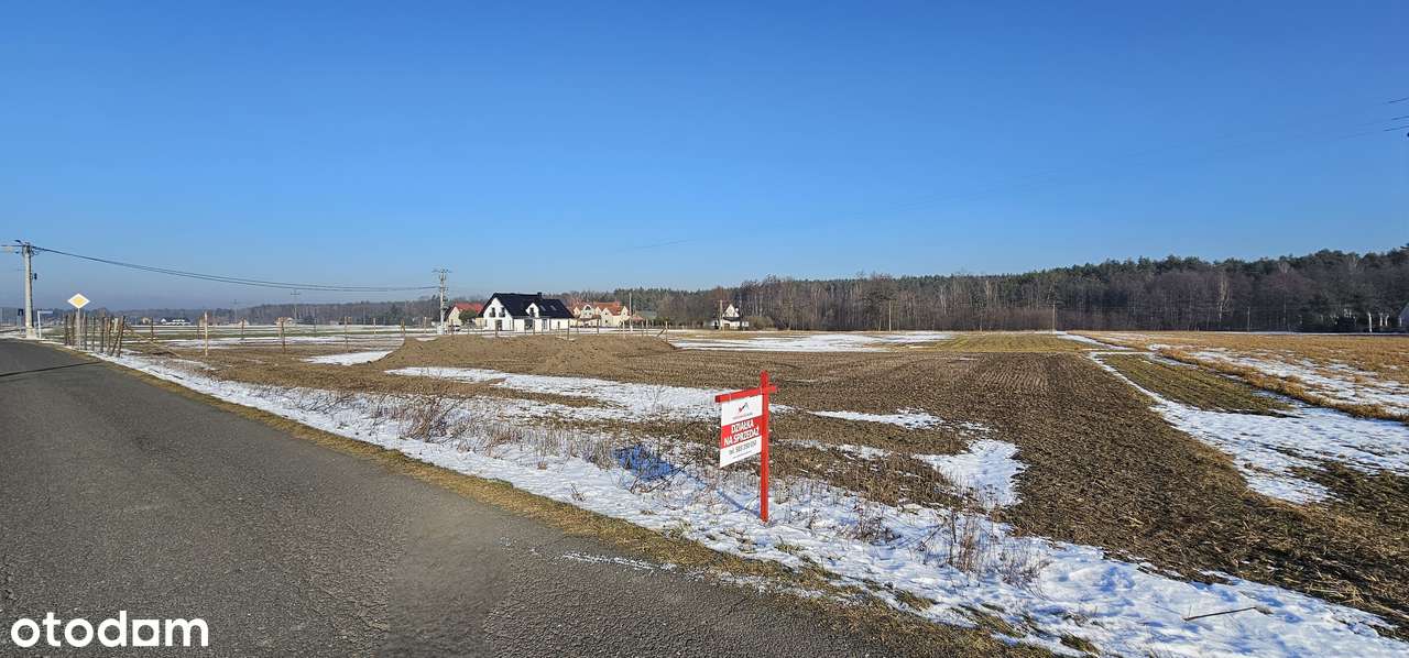 Działka Wojciechów w pobliżu lasu i ośrodka wypoczynkowego!-1