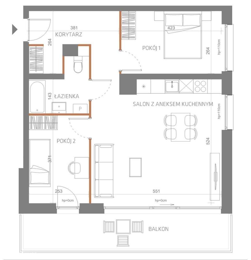 InCity - Apartament 47/M3 - Pełny obrazek: 3/20
