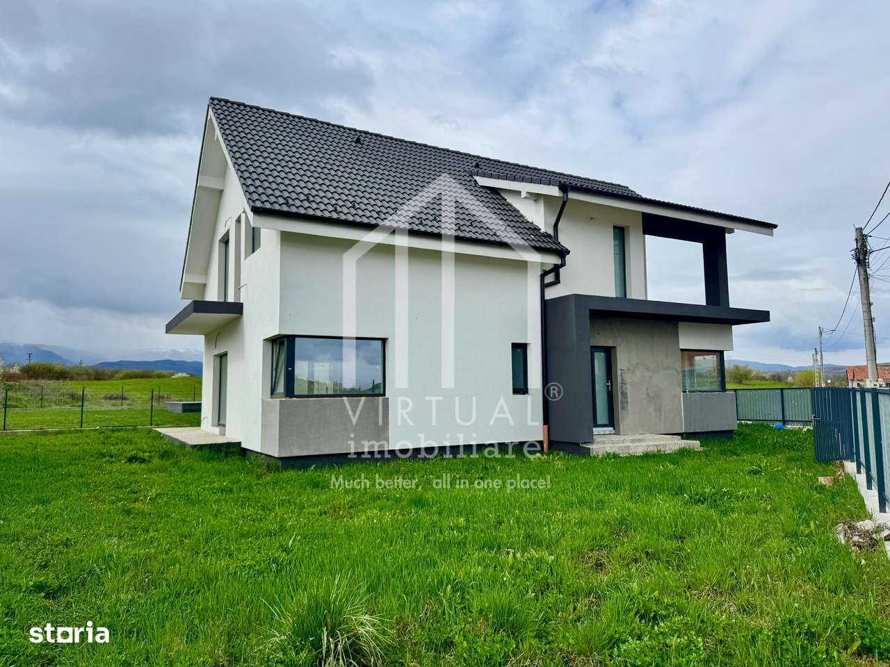 Casa individuala cu 5 camere, 150mp utili+2 terase, 434mp teren-10