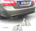 PONTEIRAS DE ESCAPE ESPECIFICA PARA MERCEDES CLASSE C W204 07-15 LOOK AMG C63 50X125 - 3