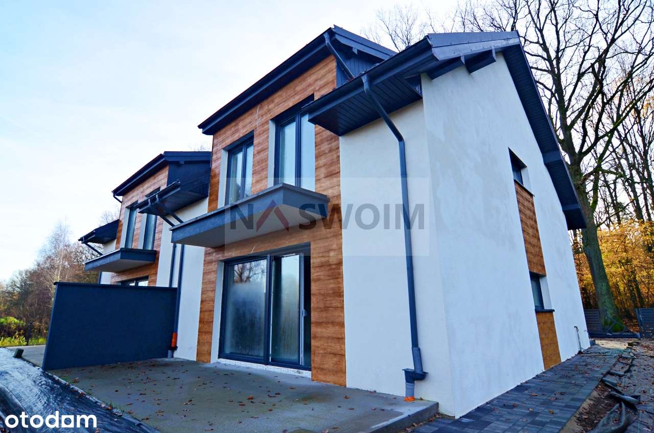 2 segmenty w bliźniaku - 146m2 (stan deweloperski). Tuż przy lesie! :)-4