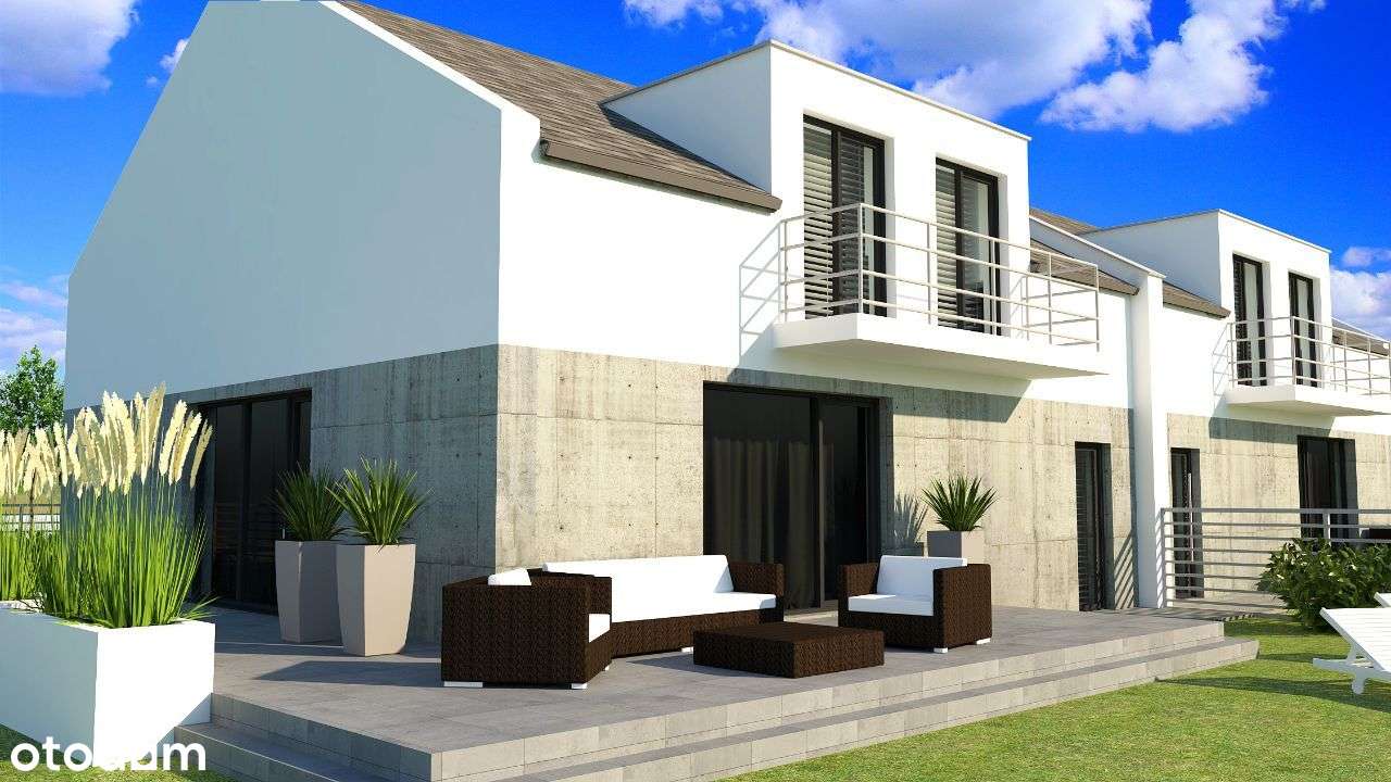 Bliźniak w cichej, spokojnej okolicy - duży ogród-7