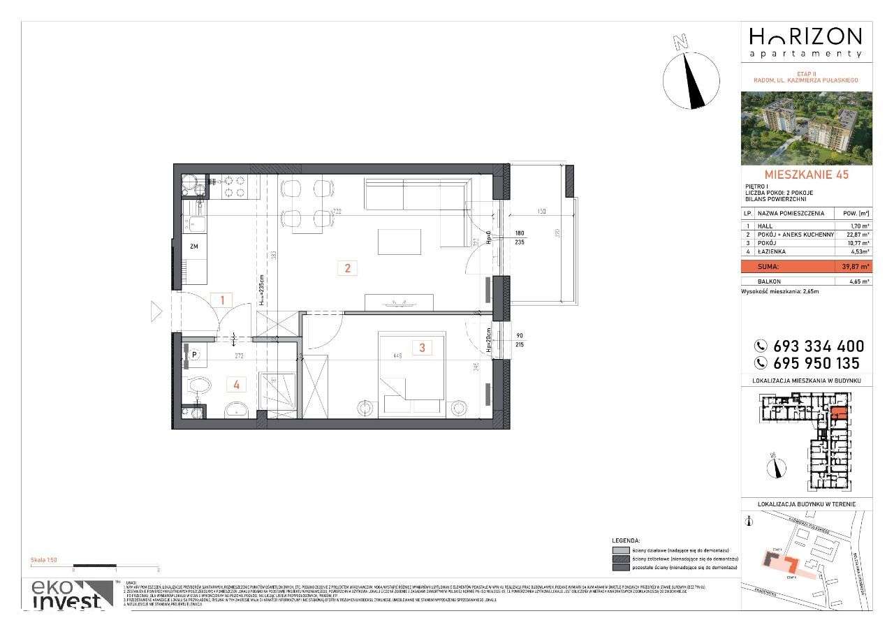 Horizon II etap M45 - 2 pokoje - Pełny obrazek: 5/10