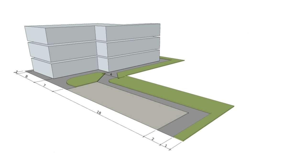 Teren usługowy, Osiedle Tysiąclecia, 700m2 własność-1