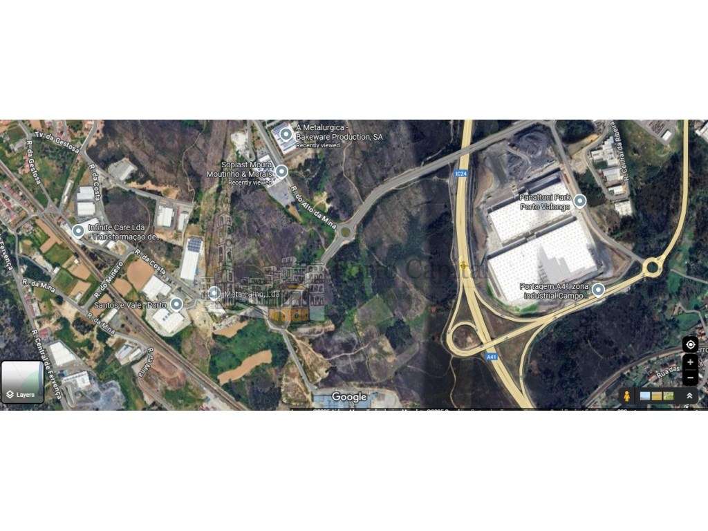 TERRENO INDUSTRIAL COM 14.717m² - ACESSO DIRETO À A41 | Campo, Valongo - Grande imagem: 4/4