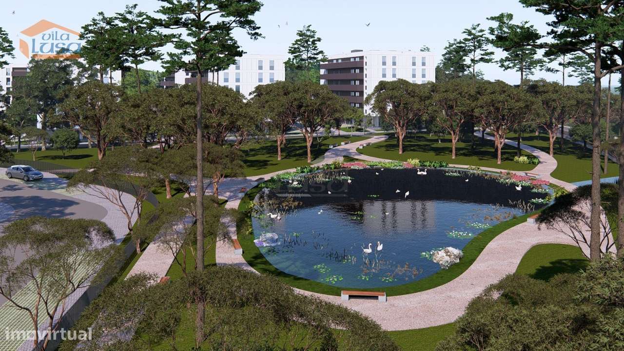Apartamento T1 Novo com garagem em Vilar de Paraiso, Vila Nova de Gaia-20