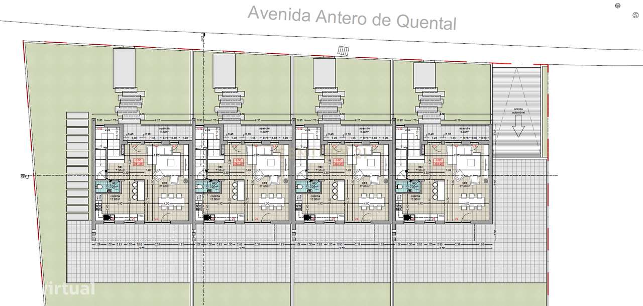 Moradias em Banda Modernas – Chaves | A 1 km do Centro-23