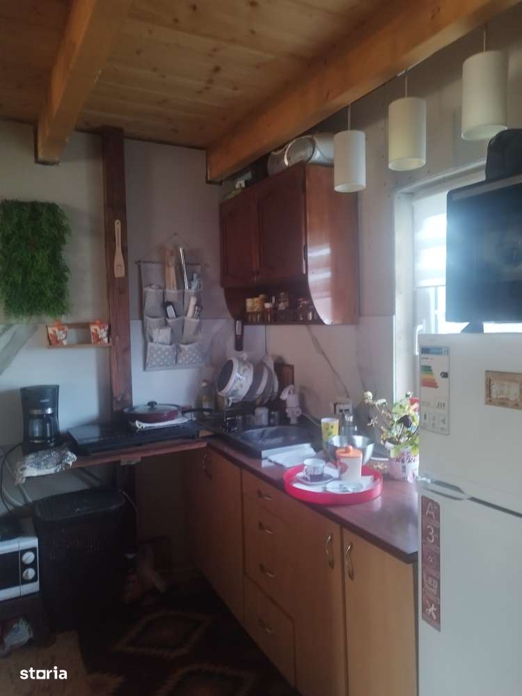 Cabana lemn cu 1000 mp teren MĂRIȘEL zonă de cabane-8